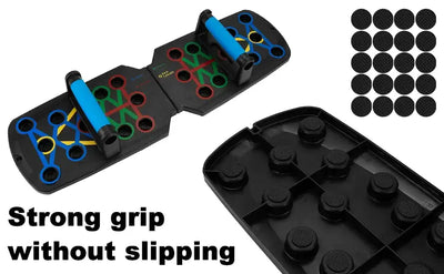 28 In 1 Color Coded Push Up Board for Effective Strength Training at Home - Lumo