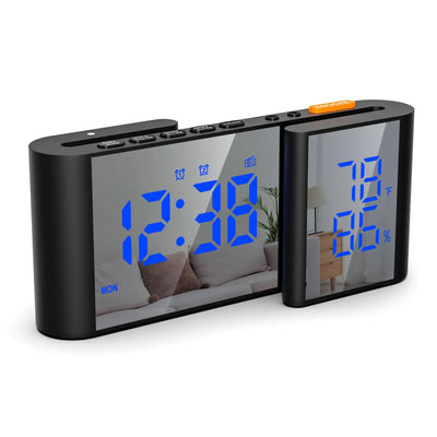 Vauno Sleek USB Alarm Clock