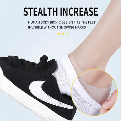 Silent Height Boost Silicone Insoles - Lumo