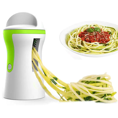 Compact Vegetable Slicer and Spiralizer