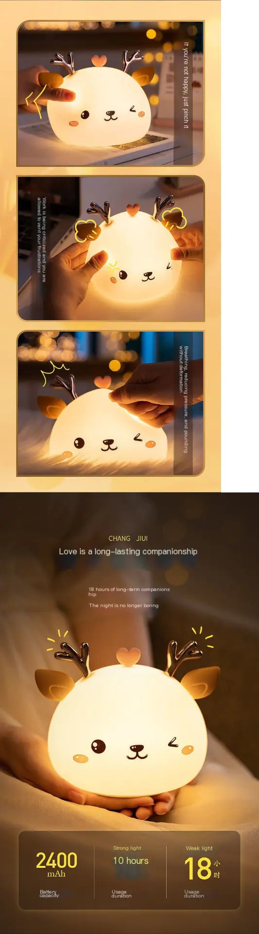 Magical Unicorn LED Night Lamp