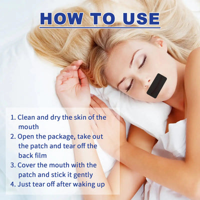 SleepWell Anti-Snoring Mouth Tape