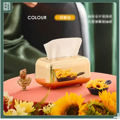 Chromatic Tissue Box Holder