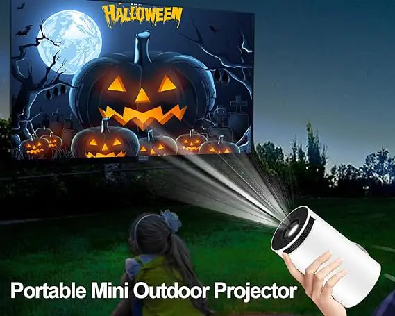 4K HD Portable Mini Projector With WiFi Bluetooth And Smart Android - Lumo