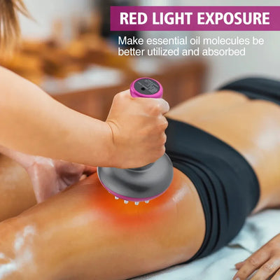 Thermal Guasha EMS Massager with Heat Therapy and Muscle Stimulation - Lumo