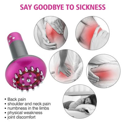 Thermal Guasha EMS Massager with Heat Therapy and Muscle Stimulation - Lumo